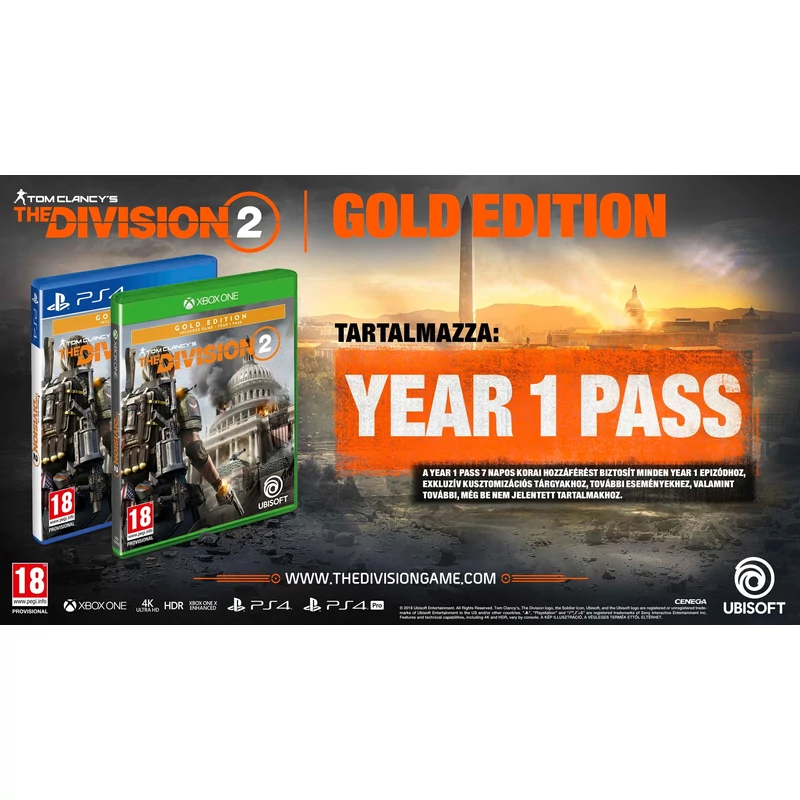Tom Clancy’s The Division 2 Gold Edition (Xbox One)