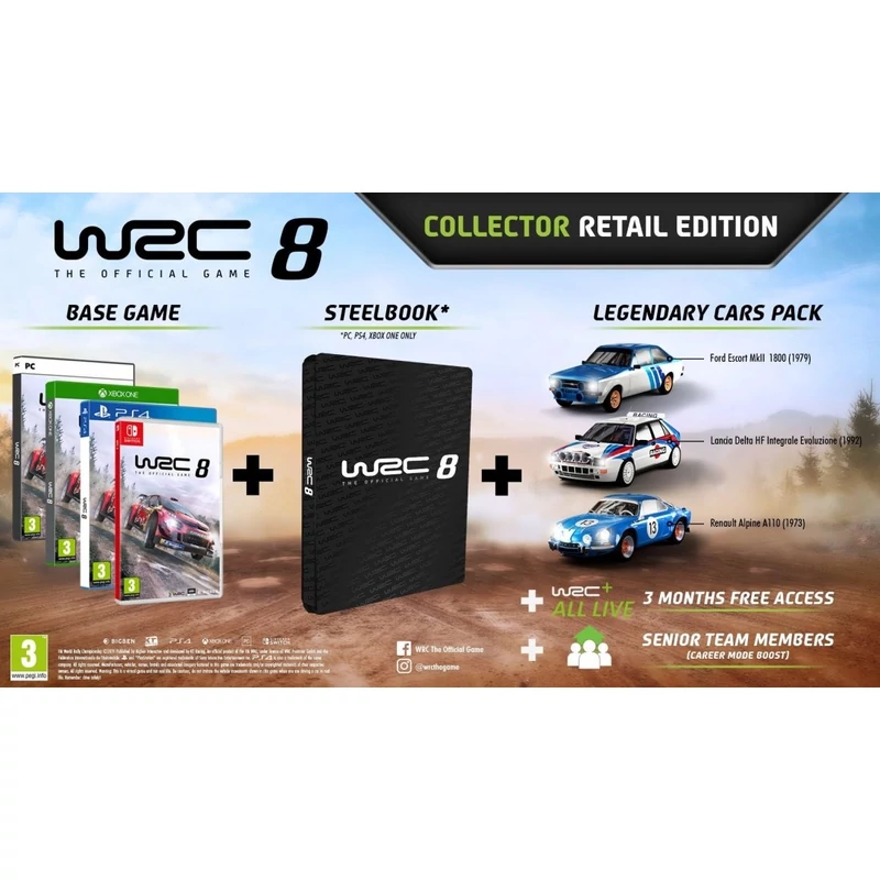 WRC 8 Collector's Edition (PS4)