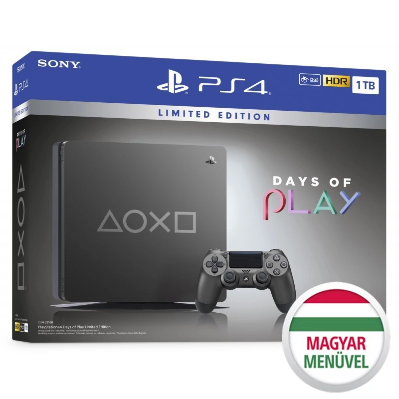 PlayStation 4 Slim 1TB Days of Play Limited Edition