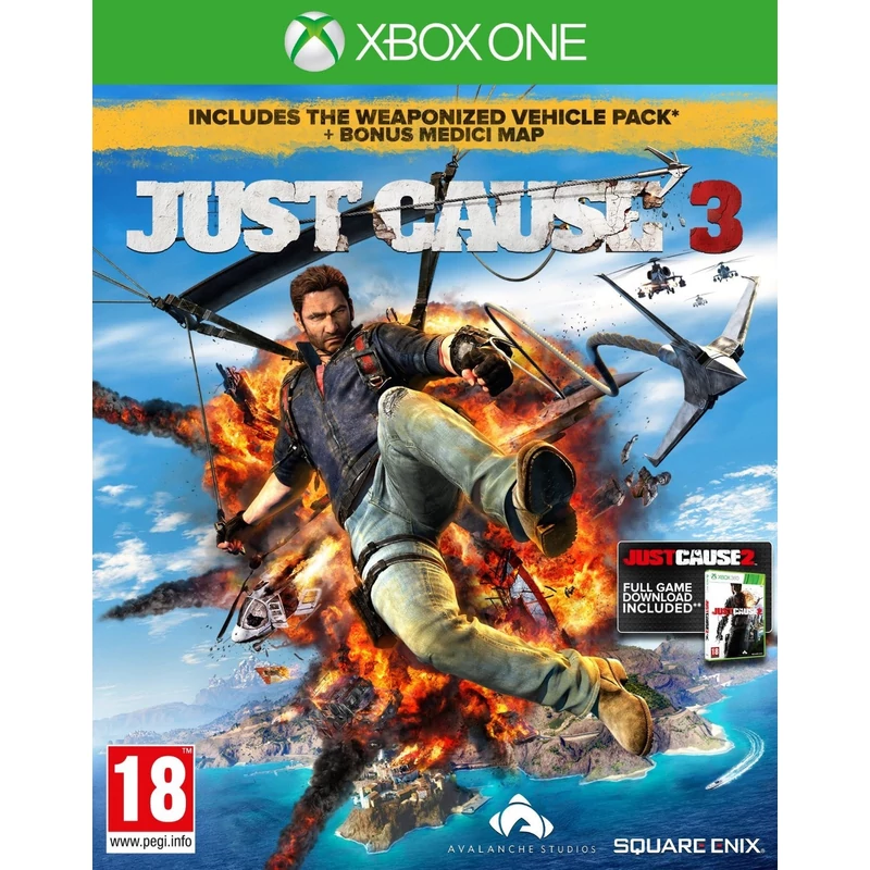 Just Cause 3 Collectors Edition + Utikönyv + Extra digitális tartalom