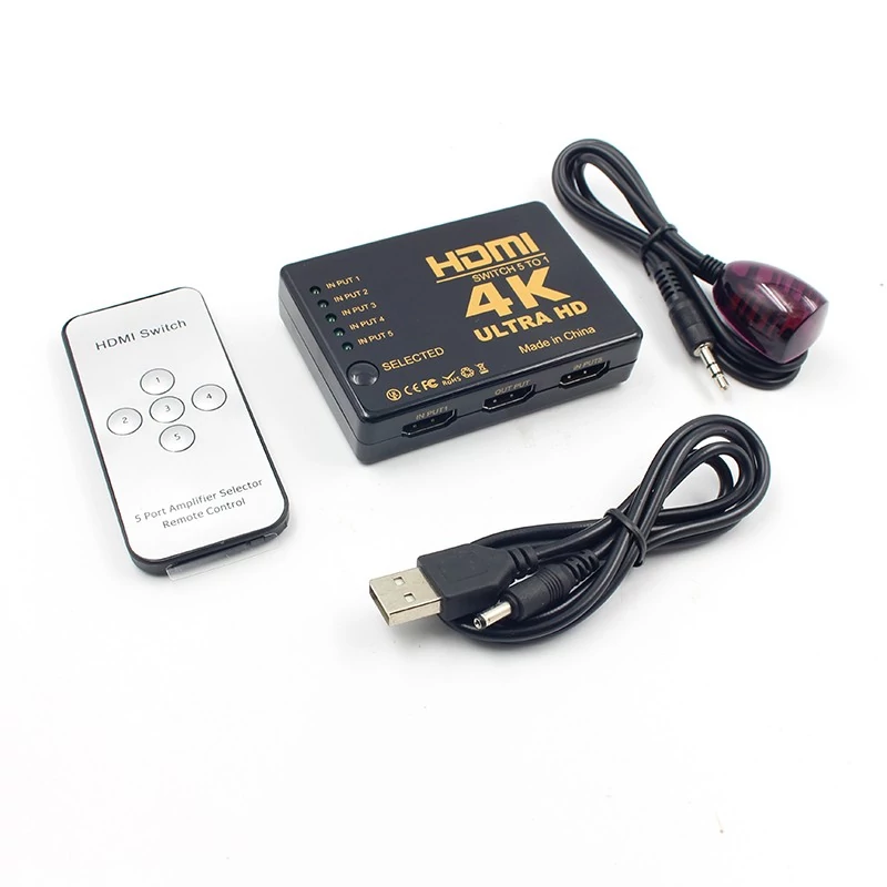 4K HDMI Elosztó 5 port