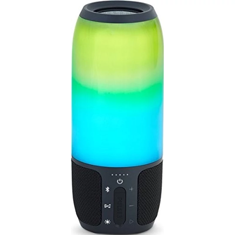 JBL Pulse 3 vízálló, hordozható bluetooth hangszóró - Fekete