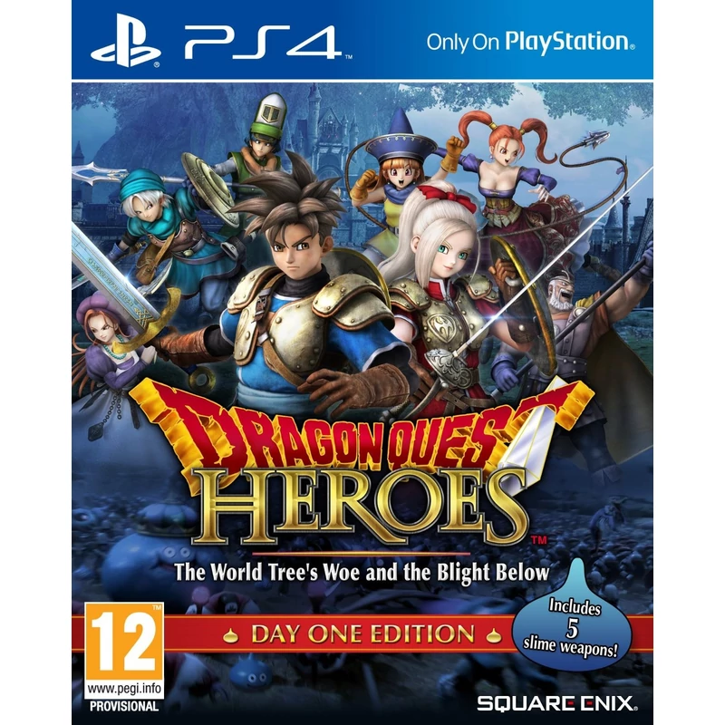Dragon Quest Heroes The World Tree's Woe and the Blight Below (használt) (PS4)
