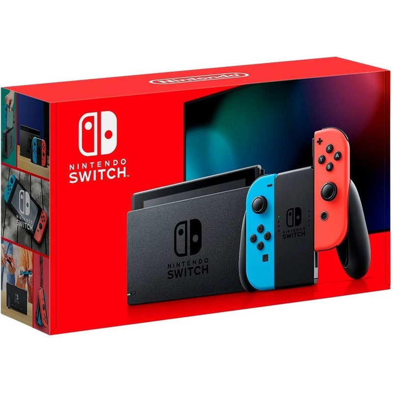 Nintendo Switch (2019) (Piros-Kék)