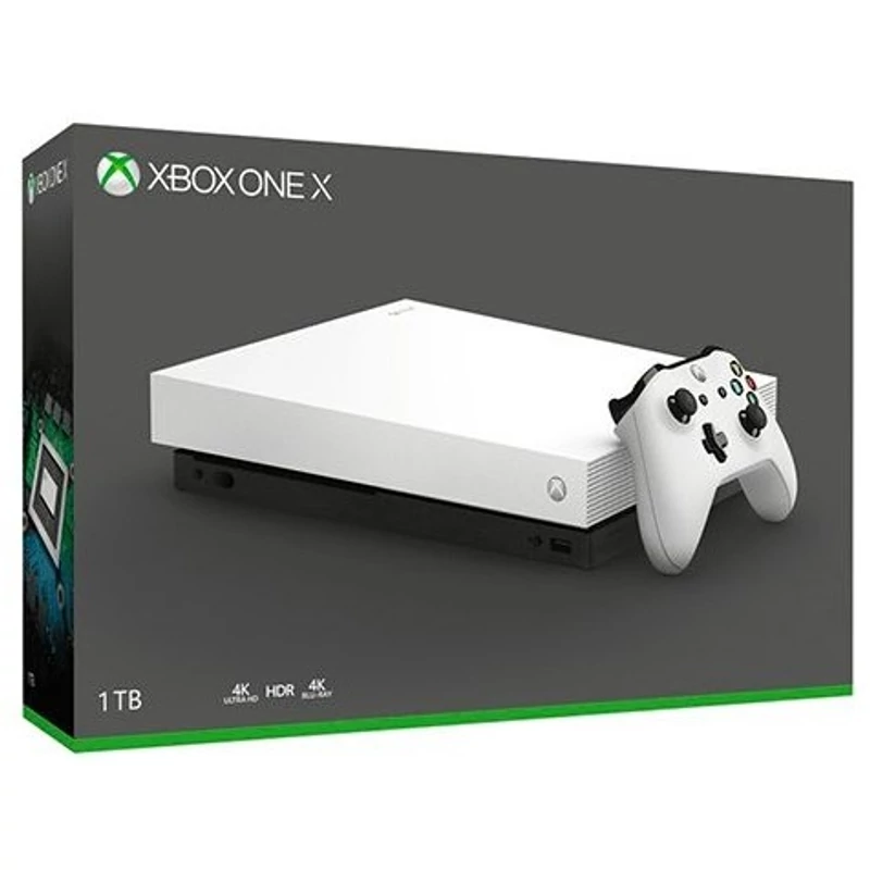 Xbox One X 1TB White Limited Edition