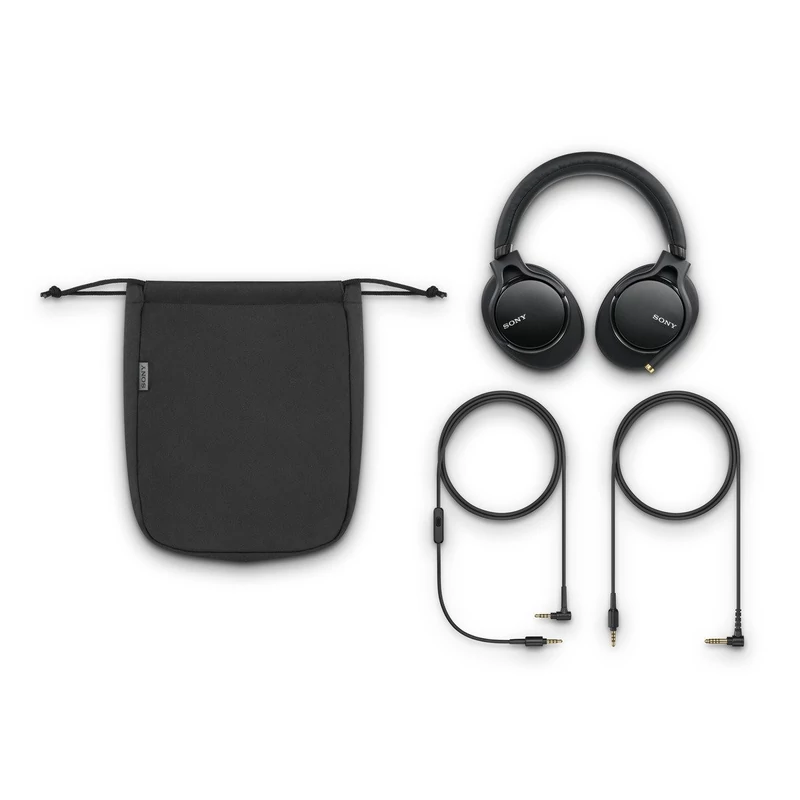 Sony MDR-1AM2B Hi-Res Audio vezetékes fejhallgató - Fekete