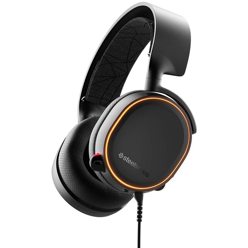 SteelSeries Arctis 5 2019 Edition 7.1 Gaming Headset - Fekete (61504)