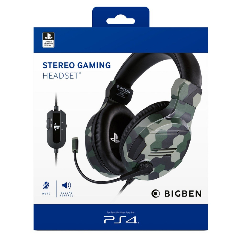 Bigben Stereo Gaming Headset (Zöld)