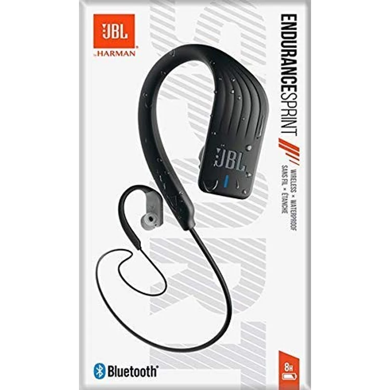 JBL Endurance Sprint vízálló Bluetooth sport fülhallgató - Fekete (JBLENDURSPRINTBLK)