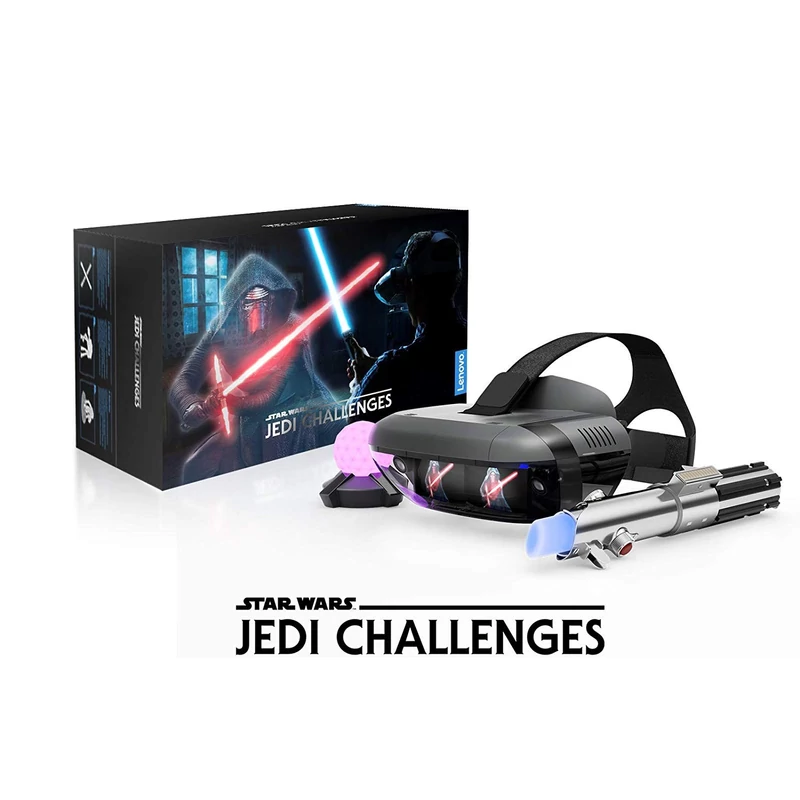 Lenovo Star Wars: Jedi Challenges (AR Headset + Fénykard controller + Tracking beacon)