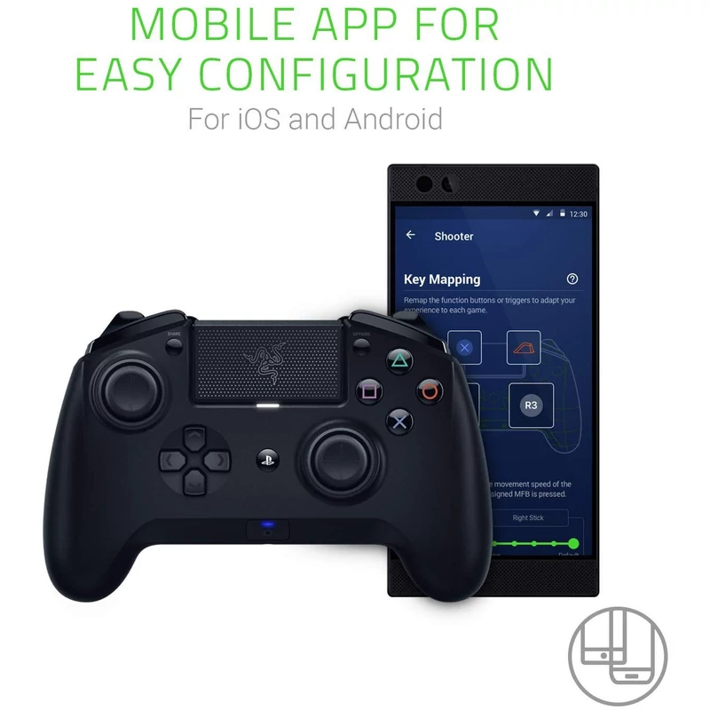 Razer Raiju Tournament Edition 2019 PS4/PC Controller - Fekete (RZ06-02610400-R3G1)