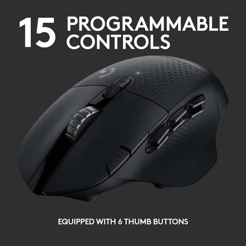 Logitech G604 Lightspeed vezeték nélküli gaming egér (910-003823)