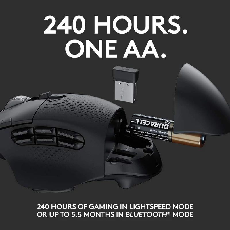 Logitech G604 Lightspeed vezeték nélküli gaming egér (910-003823)