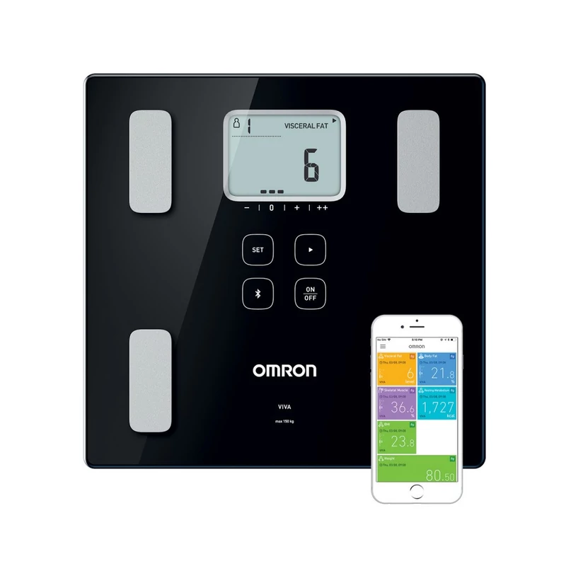 Omron VIVA okos testösszetétel-elemző digitális mérleg