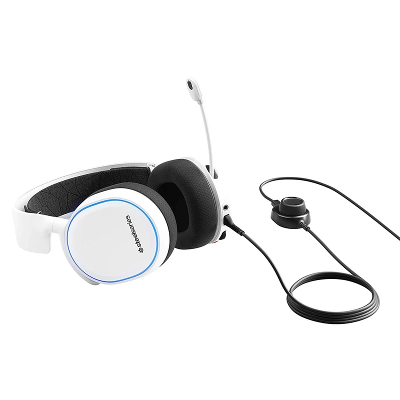 SteelSeries Arctis 5 2019 Edition 7.1 Gaming Headset - Fehér (61507)