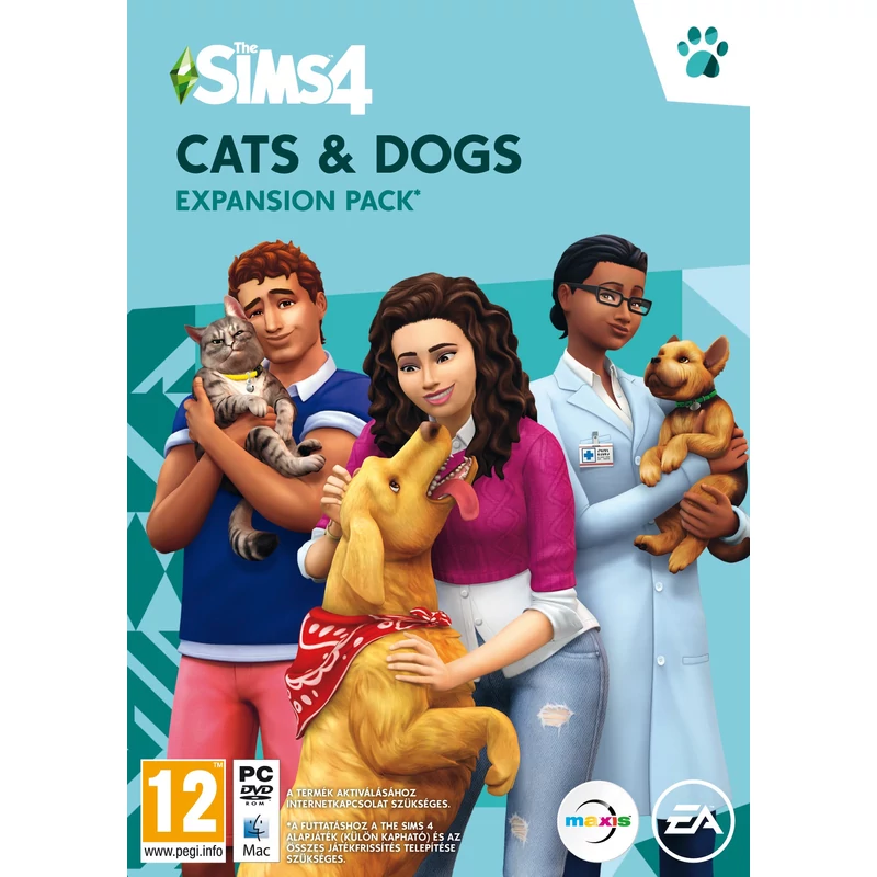 The Sims 4 Cats & Dogs kiegészítő csomag
