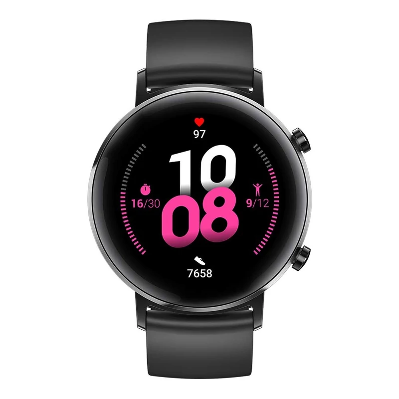 Huawei Watch GT 2 (42mm) okosóra - Fekete (55024553)