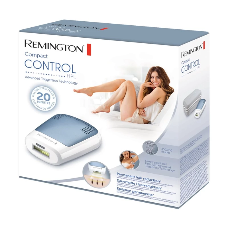 Remington IPL3500 Compact Control HPL tartós szőrtelenítő (IPL3500)