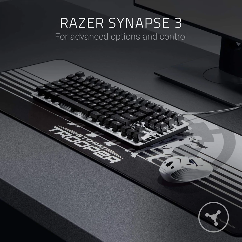 Razer BlackWidow Lite Stormtrooper mechanikus billentyűzet (Orange Switch) - US kiosztás (RZ03-02640800-R3M1)