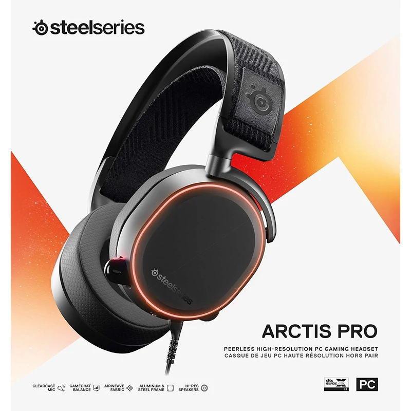 SteelSeries Arctis Pro Gaming Headset - Fekete (61486)