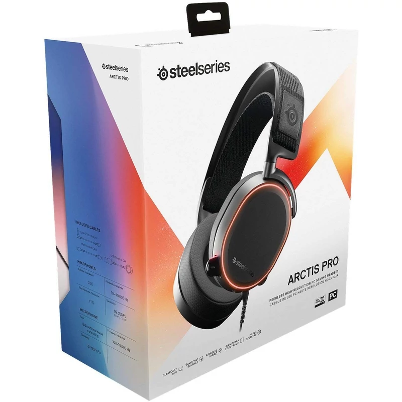 SteelSeries Arctis Pro Gaming Headset - Fekete (61486)