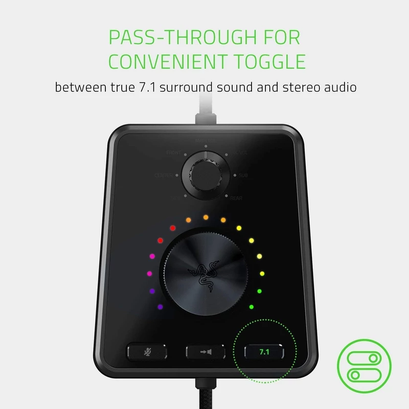 Razer Tiamat 7.1 V2 Headset - Fekete (RZ04-02070100-R3M1)