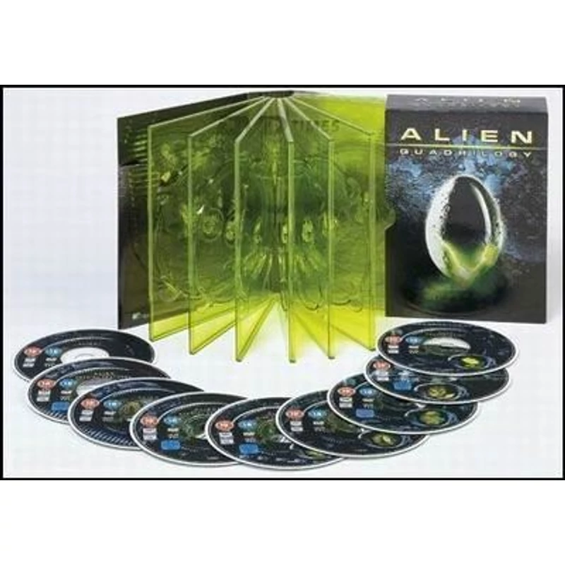 Alien Quadrology Gyűjtői kiadás (DVD) (használt)