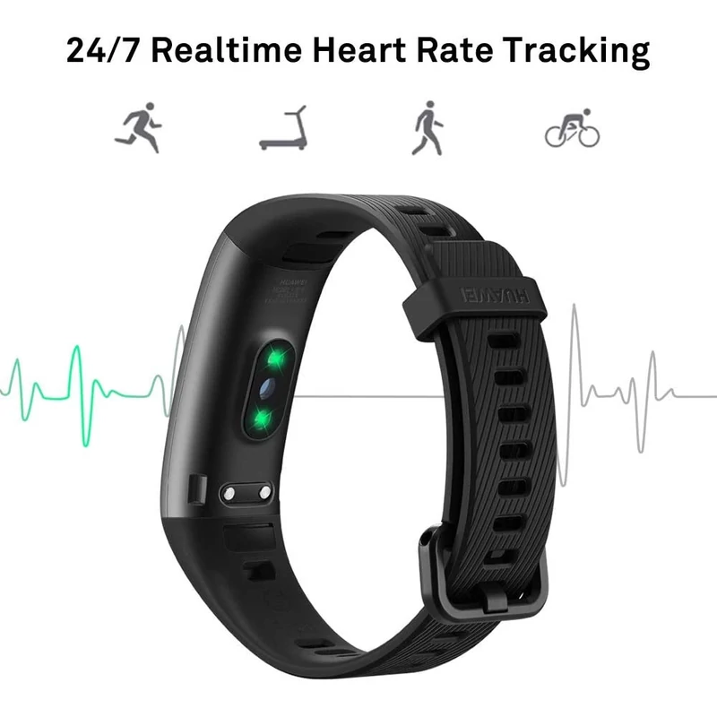 Huawei Band 3 Pro aktivitásmérő - Fekete