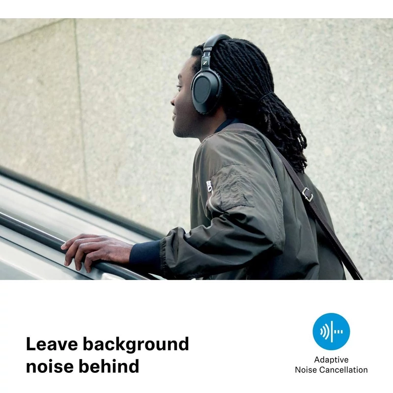 Sennheiser PXC 550-II Bluetooth aktív zajszűrős fejhallgató - Fekete (508337)
