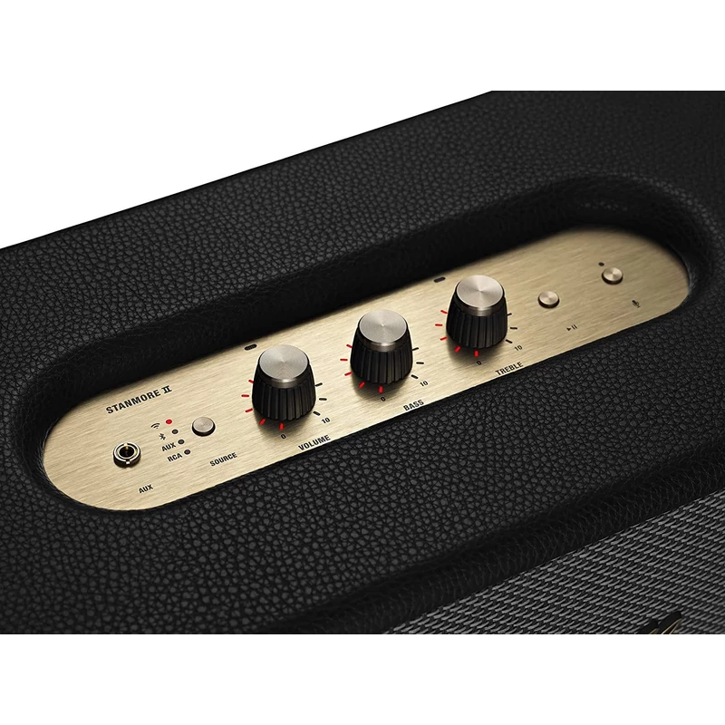 Marshall Stanmore II Bluetooth hordozható aktív sztereó hangfal - Fekete (04091189)