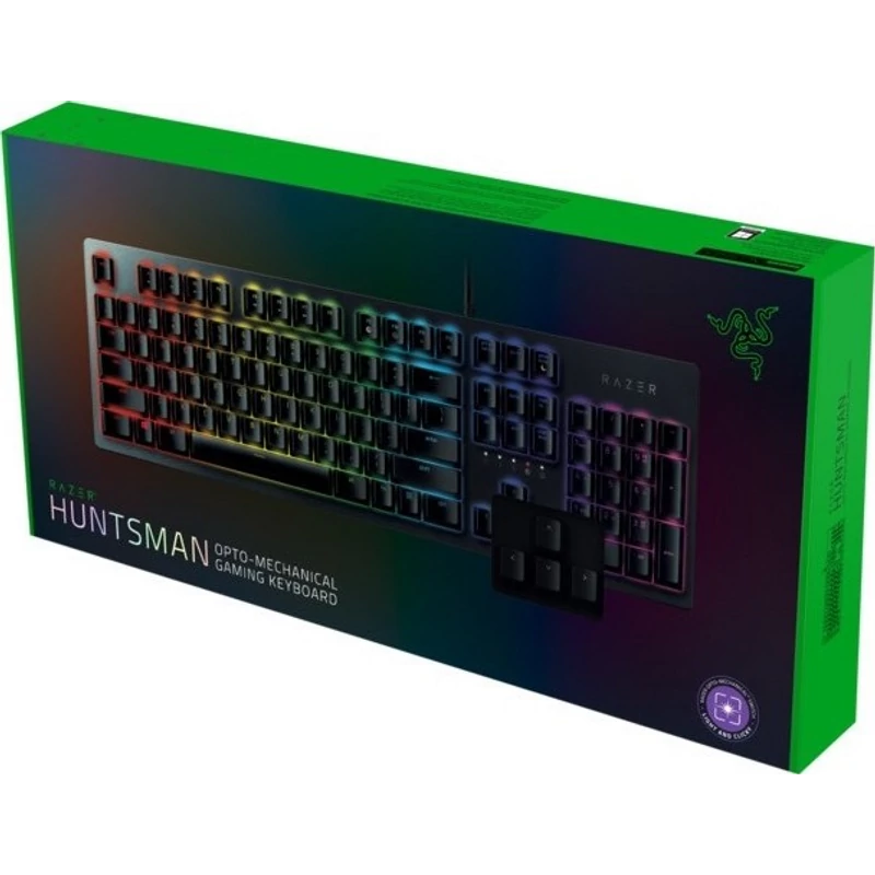 Razer Huntsman mechanikus gaming billentyűzet, Angol (US) kiosztás (RZ03-02520100-R3M1)