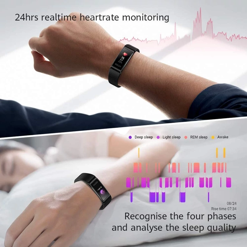 Huawei Band 4 Pro aktivitásmérő - Fekete