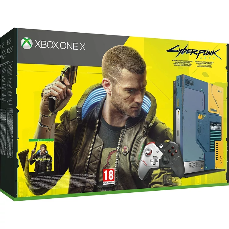 Xbox One X 1TB Cyberpunk Limited Edition