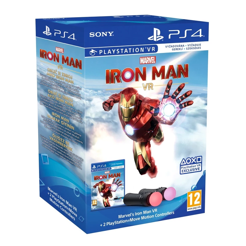 Marvel's Iron Man VR + Move Twin Pack (PS4)