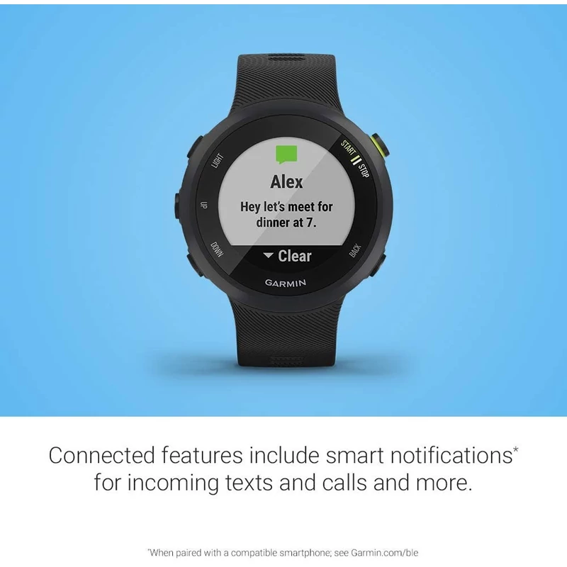 Garmin Forerunner 45 futóóra - Fekete (010-02156-15)