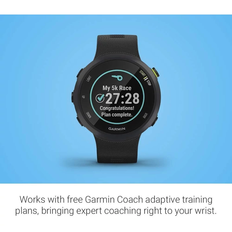 Garmin Forerunner 45S futóóra - Fekete (010-02156-12)
