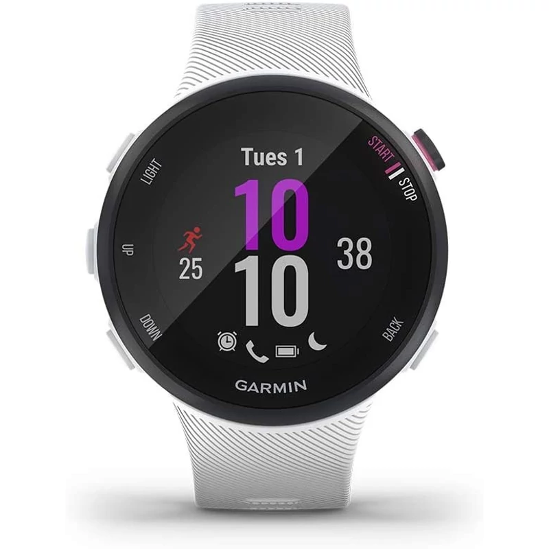 Garmin Forerunner 45S futóóra - Fehér (010-02156-10)
