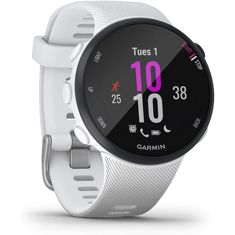 Garmin Forerunner 45S futóóra - Fehér (010-02156-10)