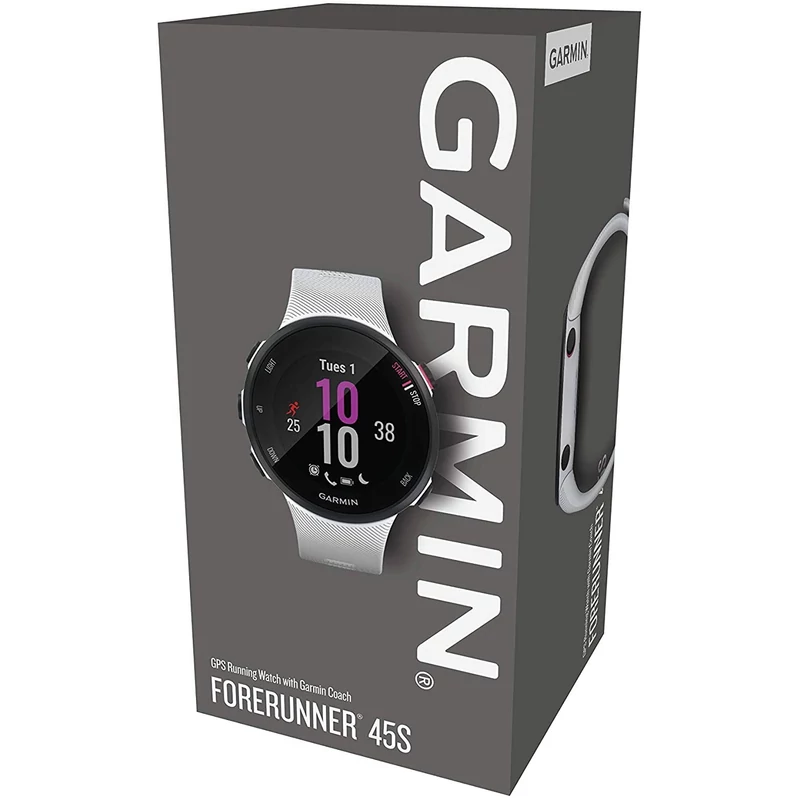 Garmin Forerunner 45S futóóra - Fehér (010-02156-10)