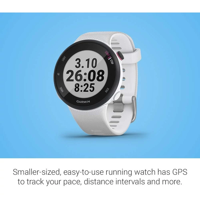 Garmin Forerunner 45S futóóra - Fehér (010-02156-10)