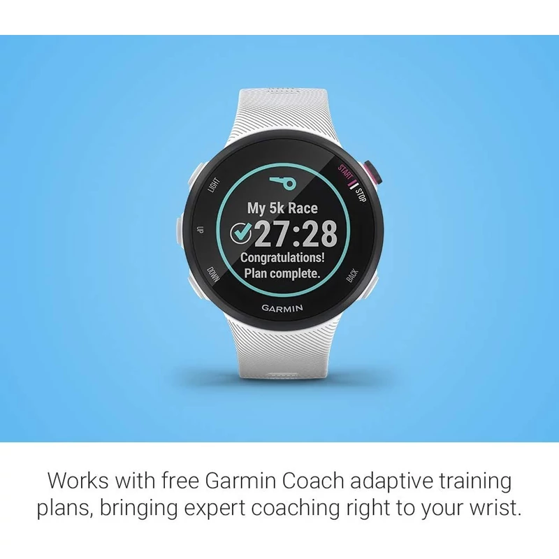 Garmin Forerunner 45S futóóra - Fehér (010-02156-10)