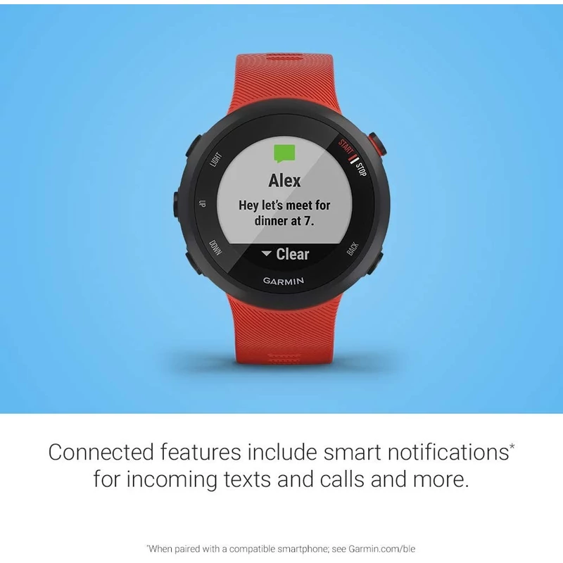 Garmin Forerunner 45 futóóra - Piros (010-02156-16)