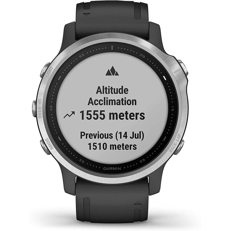Garmin Fenix 6S okosóra - Fekete (010-02159-01)