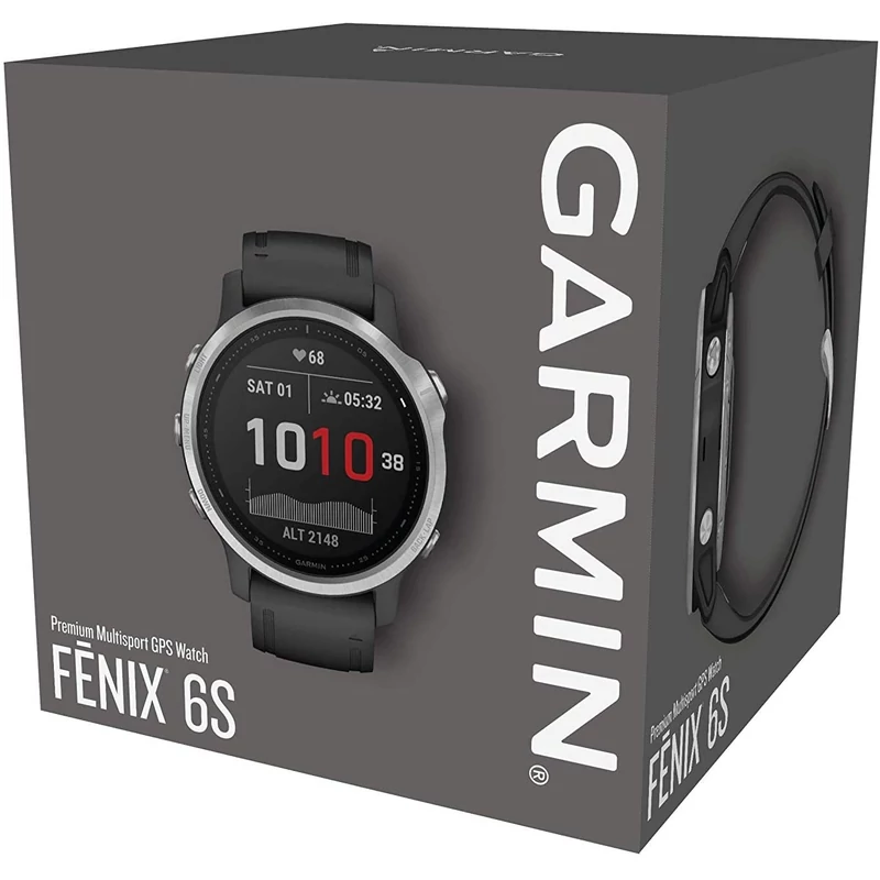 Garmin Fenix 6S okosóra - Fekete (010-02159-01)
