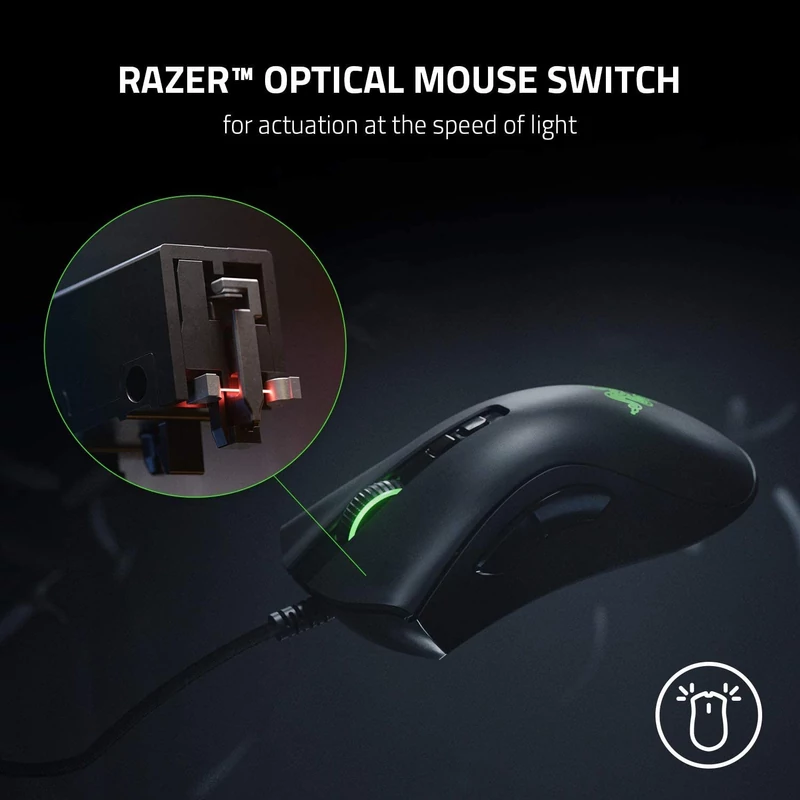 Razer DeathAdder V2 gaming egér (RZ01-03210100-R3M1)