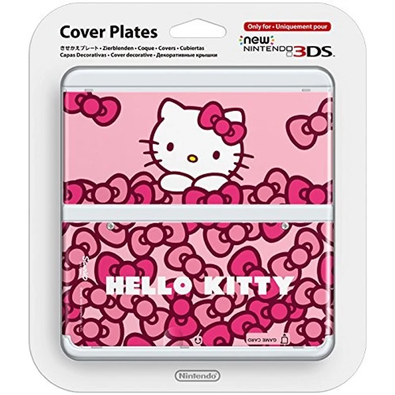New 3DS Nintendo Cover Plates Hello Kitty