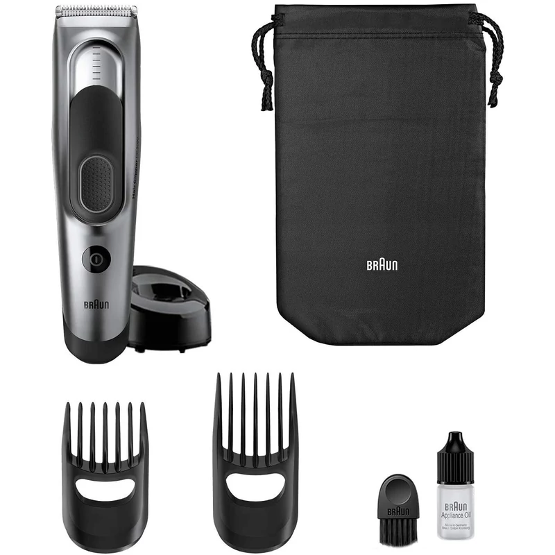 Braun HC5090 hajvágó - Inox/Fekete