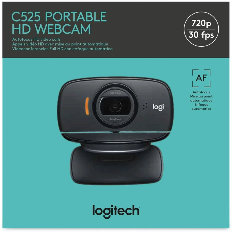 Logitech C525 HD Webcam (960-001064)