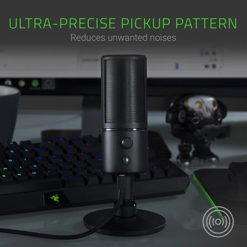 Razer Seiren X Mikrofon - Fekete (RZ19-02290100-R3M1)