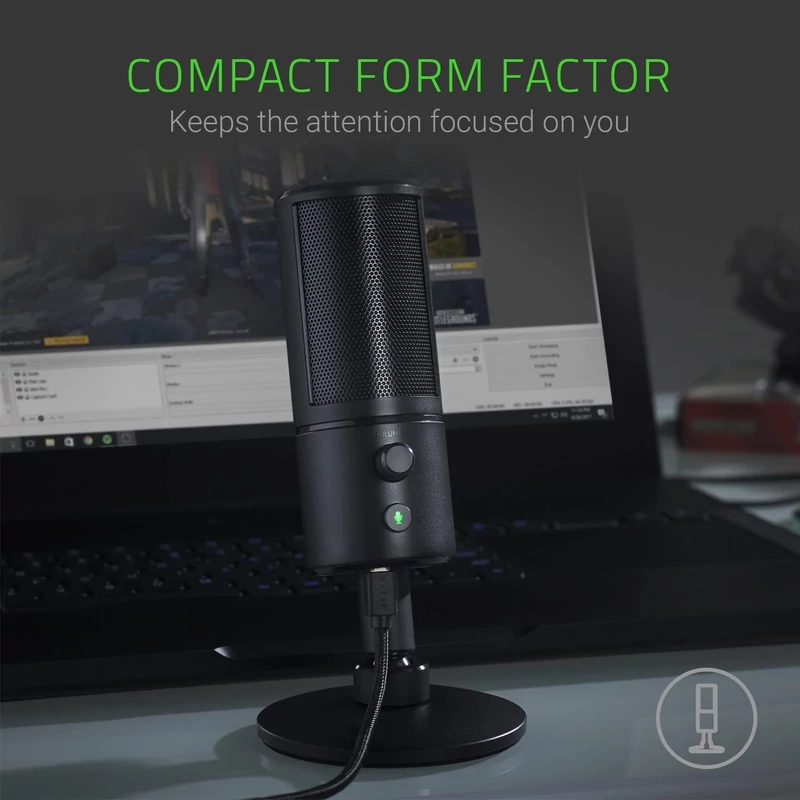 Razer Seiren X Mikrofon - Fekete (RZ19-02290100-R3M1)